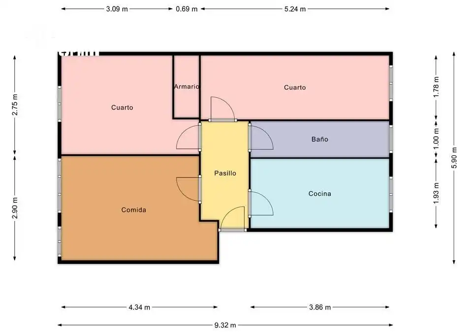 Piso en venta en Madrid con Aire acondicionado, Calefacción y Amueblado