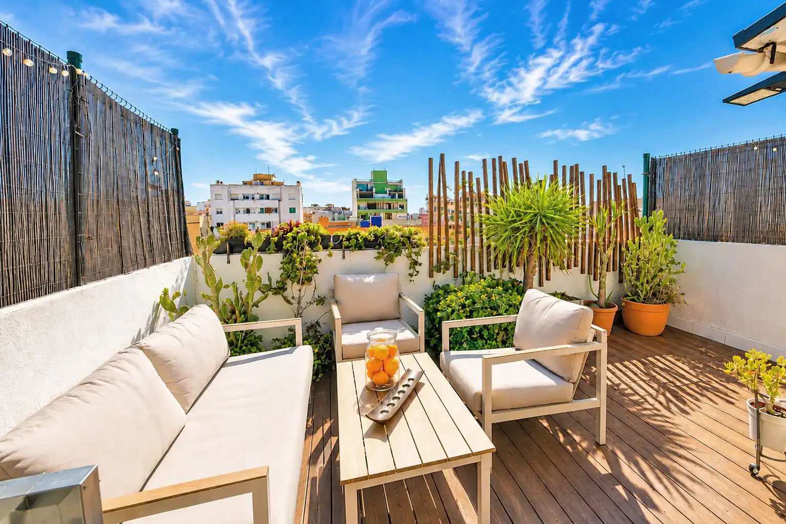 Terraza de Ático en venta en  Palma de Mallorca con Aire acondicionado, Calefacción y Parquet