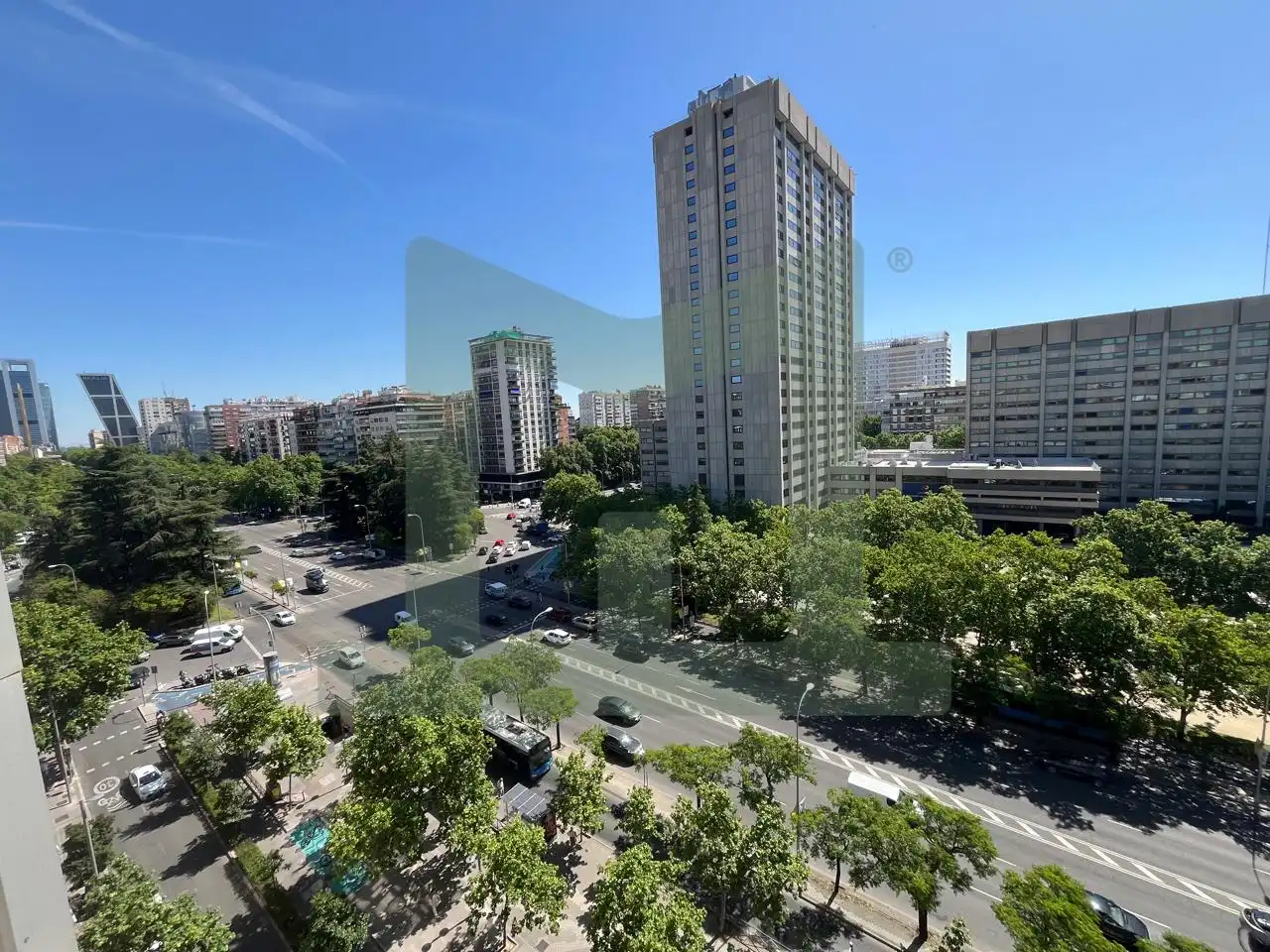 Exterior view of Office for rent in Madrid  with Furnished