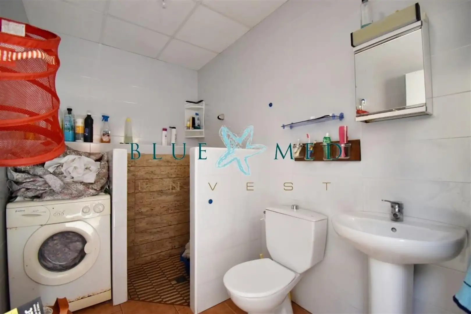 Baño de Dúplex en venta en Mazarrón con Terraza, Trastero y Amueblado