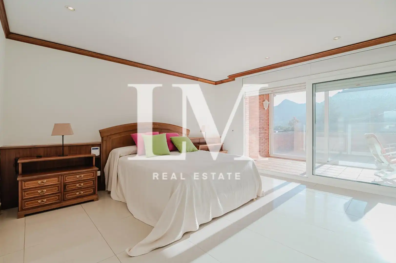 Bedroom of Houses for rent in Argentona  with Air Conditioner, Private garden and Terrace