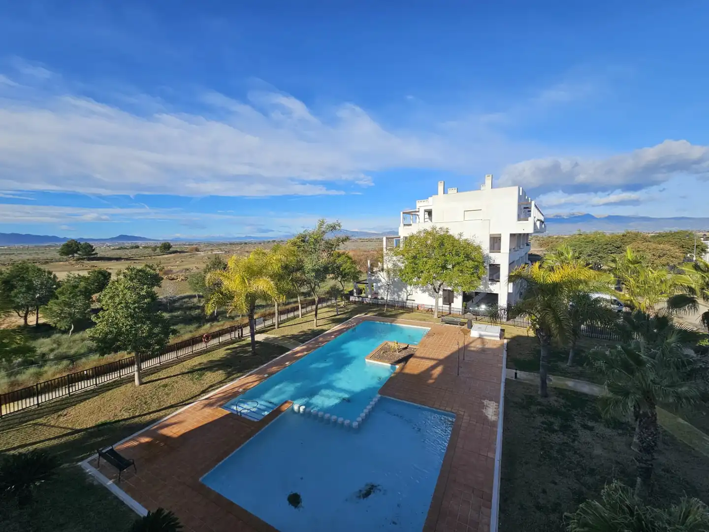 Piscina de Apartamento en venta en Alhama de Murcia con Aire acondicionado, Amueblado y Piscina comunitaria