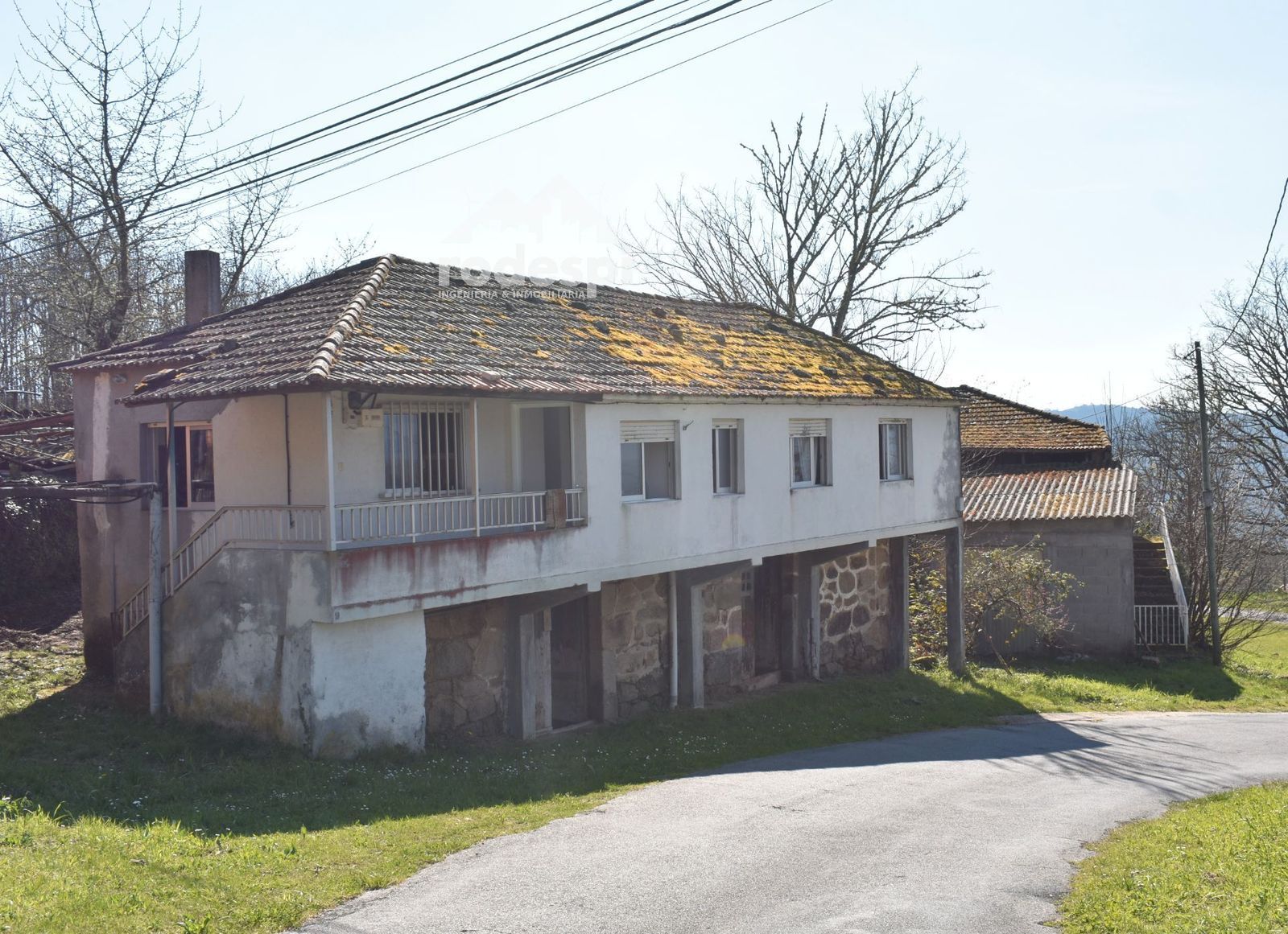 Exterior view of House or chalet for sale in Verea  with Storage room and Furnished