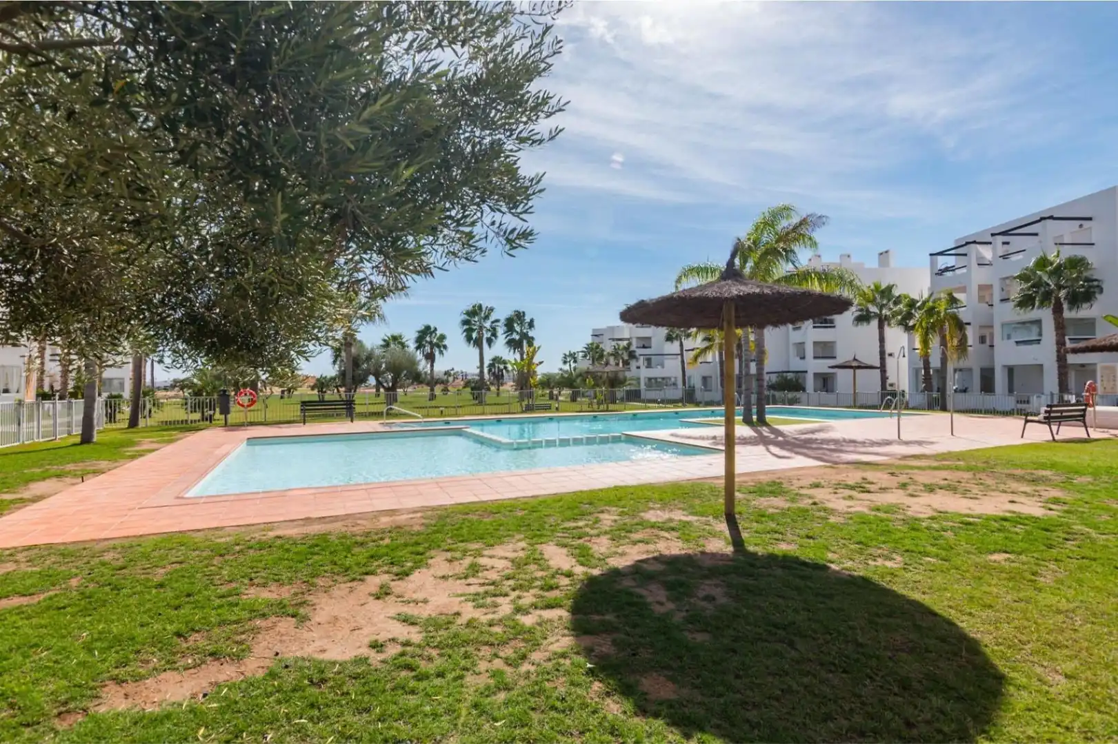 Schwimmbecken von Dachboden zum Verkauf in Torre-Pacheco mit Privatgarten, Terrasse und Möbliert