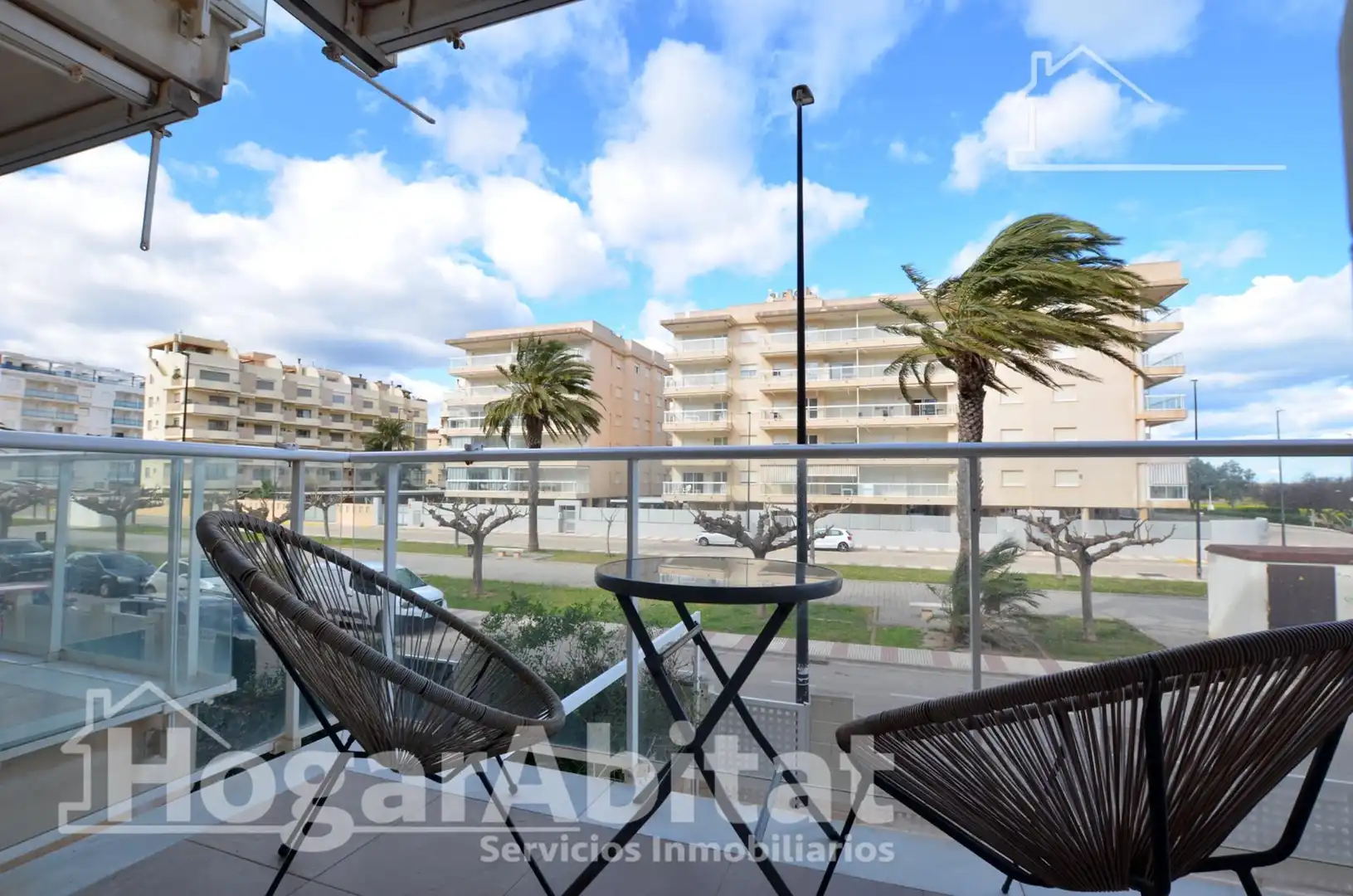 Exterior view of Flat for sale in Daimús  with Air Conditioner, Terrace and Balcony