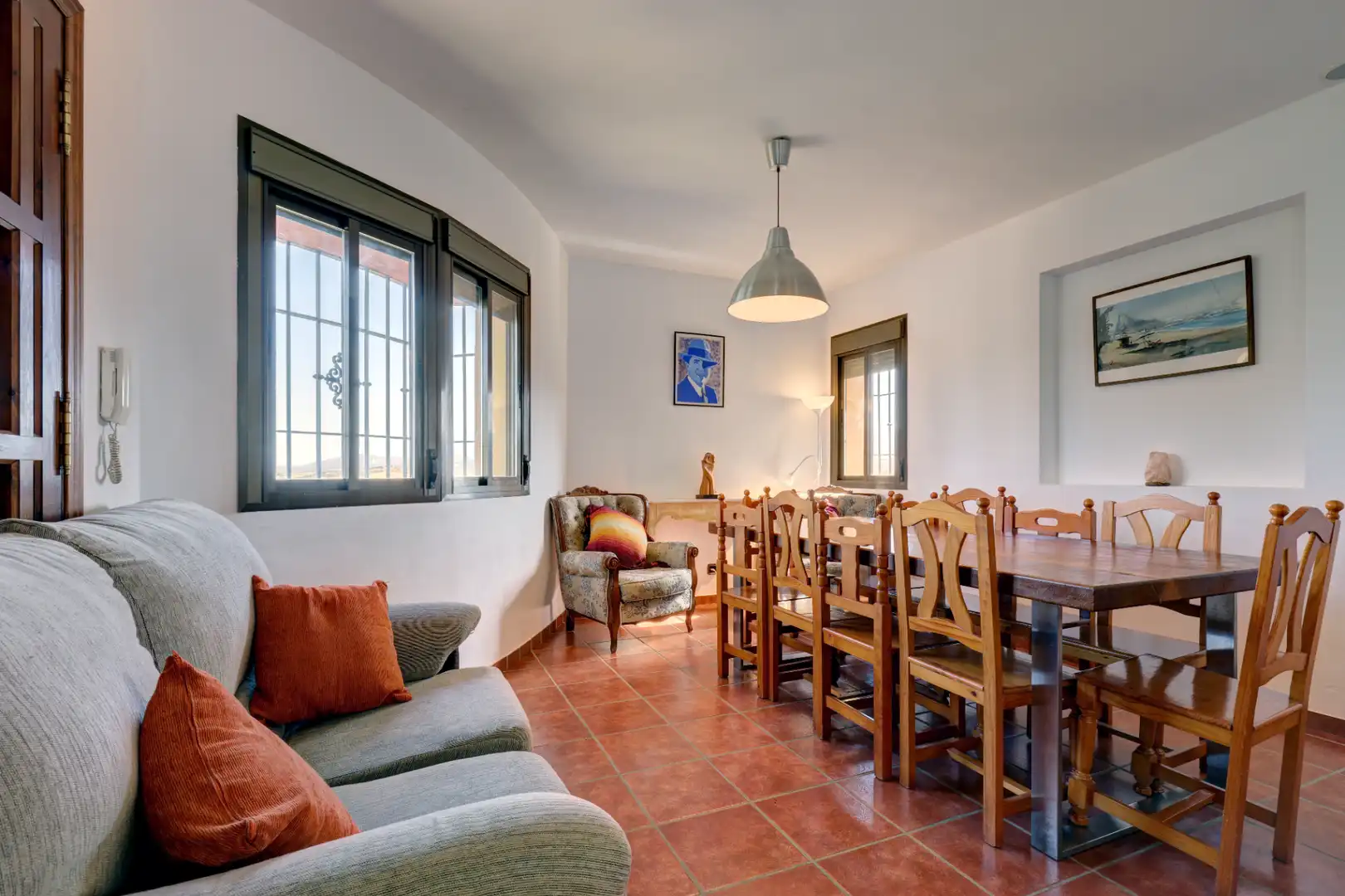 Dining room of Country homes for sale in Ronda  with Private garden, Terrace and Swimming Pool
