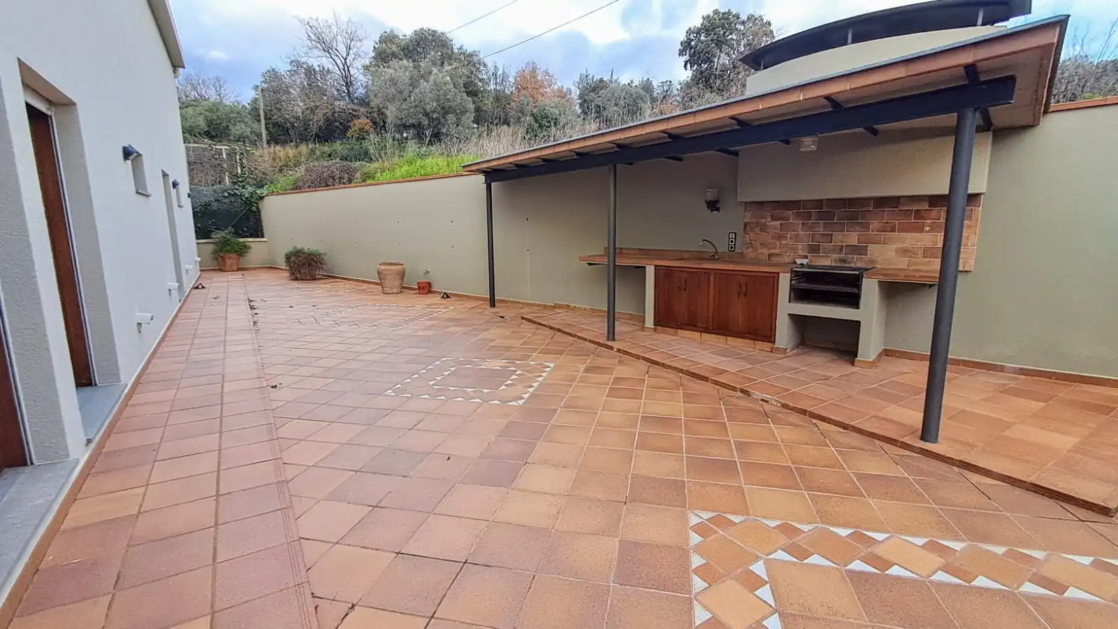 Terraza de Casa o chalet en venta en Cassà de la Selva con Aire acondicionado y Jardín privado