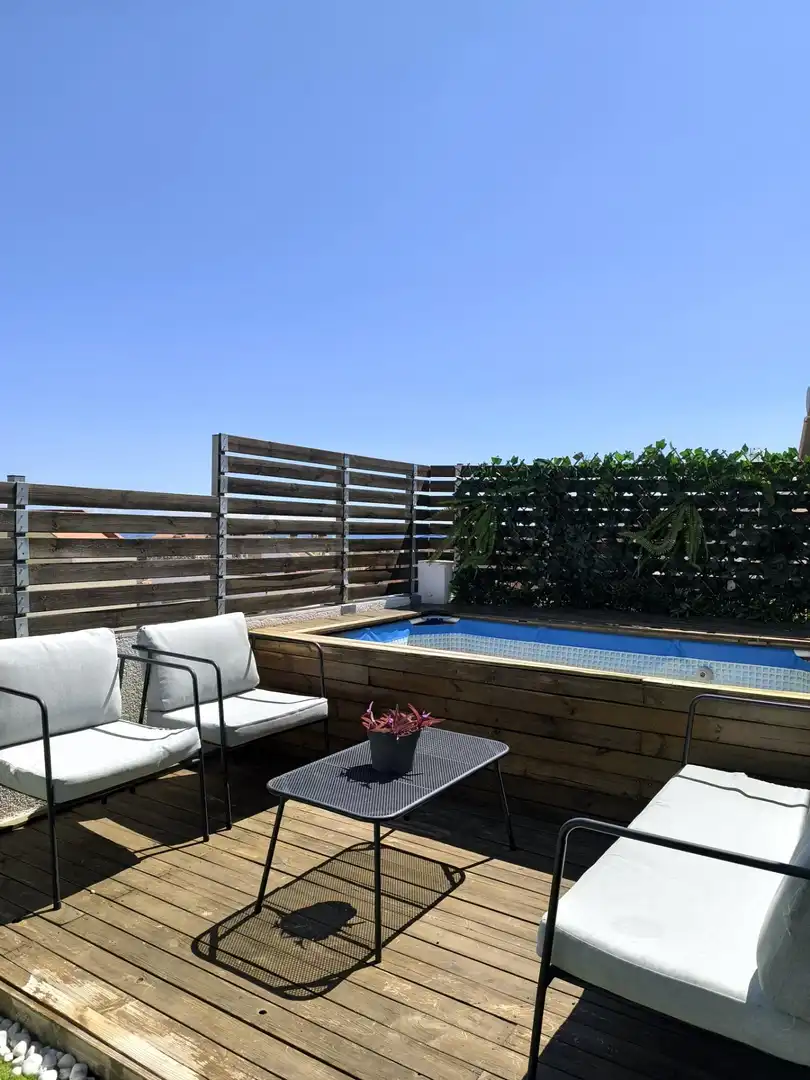 Terraza de Ático en venta en Mataró con Parquet, Terraza y Piscina