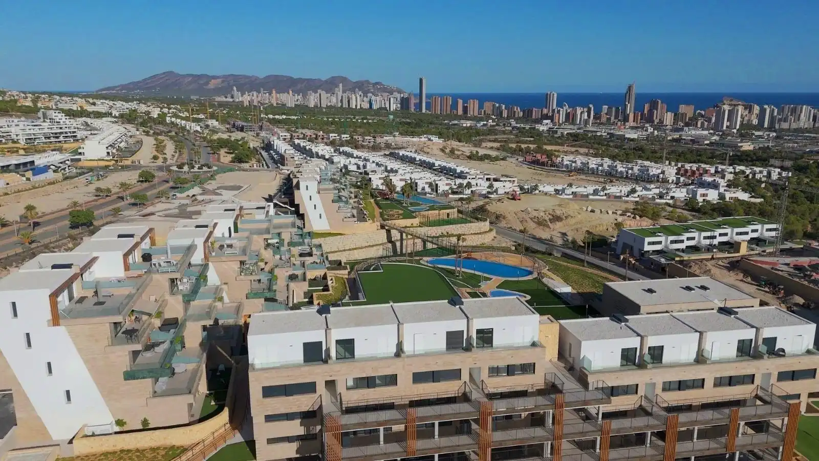 Vista exterior de Pis en venda en Finestrat Pueblo