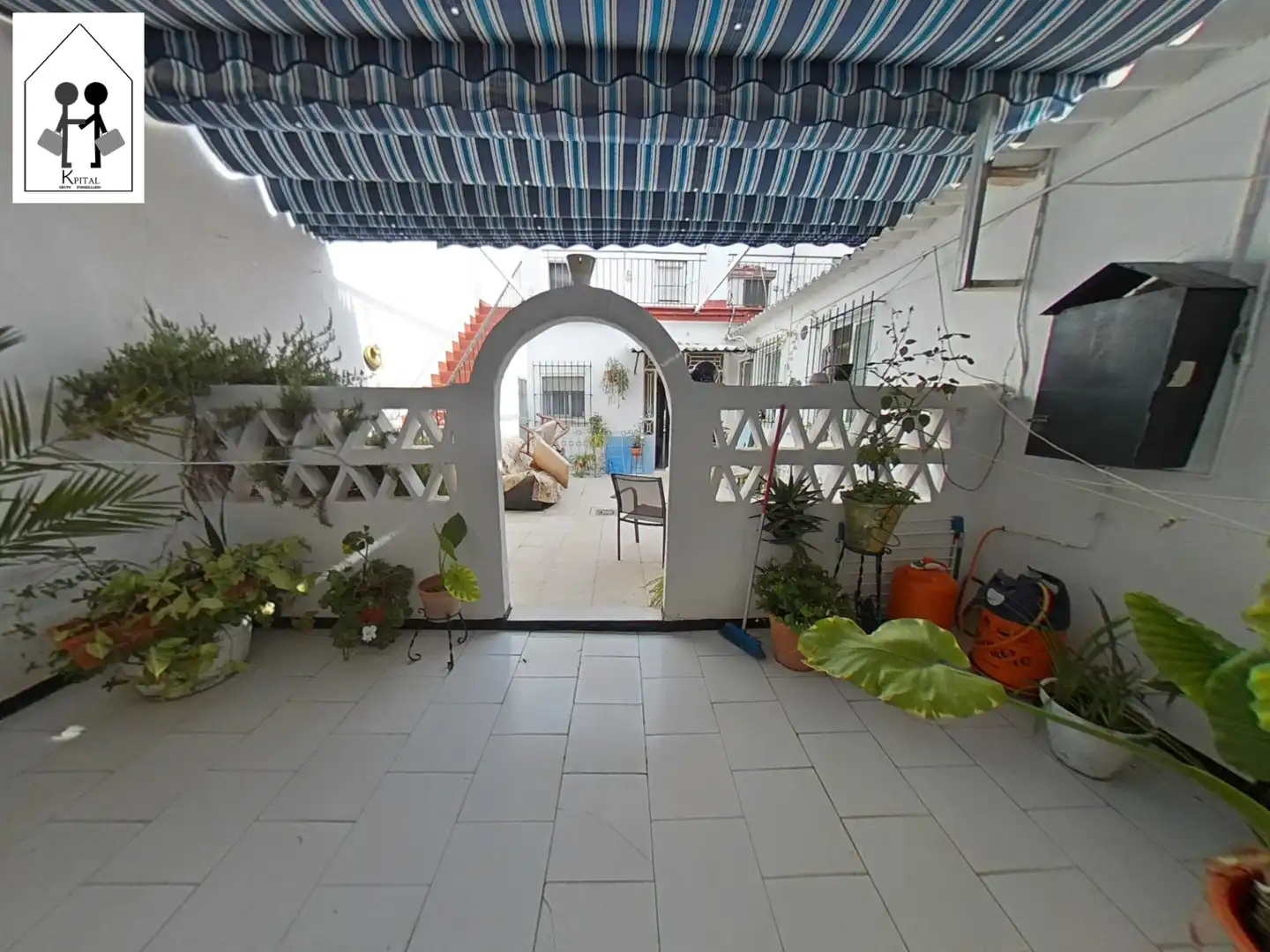 Terrasse von Haus oder Chalet zum Verkauf in Pilas mit Klimaanlage, Heizung und Abstellraum