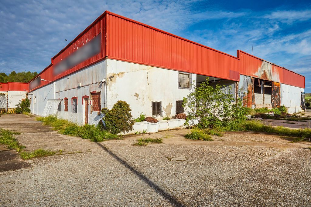 Exterior view of Industrial buildings for sale in  Jaén Capital