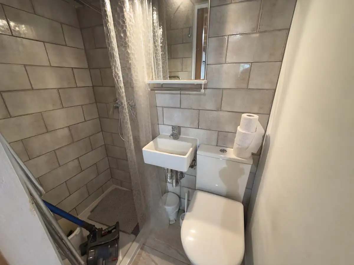 Badezimmer von Country house zum Verkauf in Aspe mit Klimaanlage, Heizung und Privatgarten