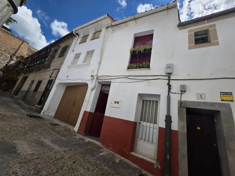 Exterior view of Houses for sale in Plasencia  with Private garden and Terrace