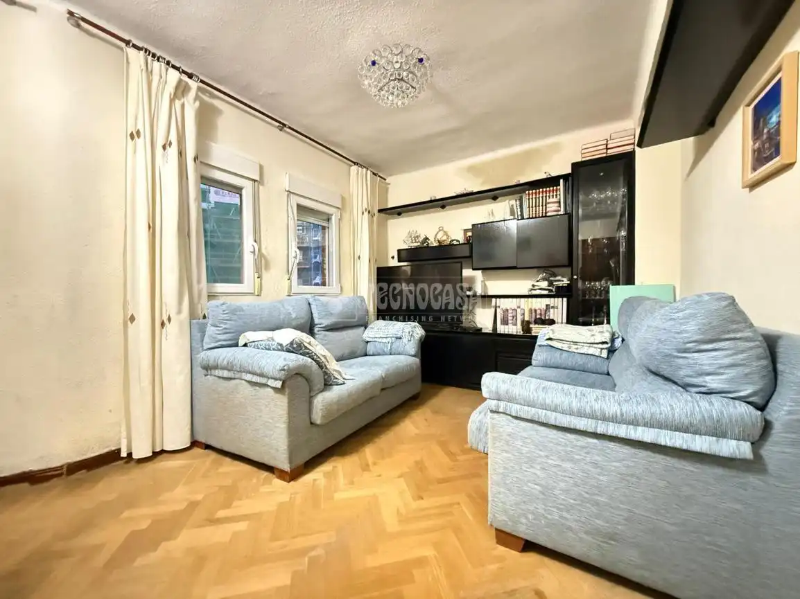 Sala de estar de Piso en venta en Madrid con Aire acondicionado y Calefacción
