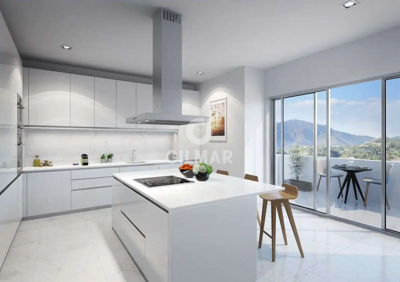 Cocina de Apartamento en venta en Estepona con Calefacción, Trastero y Piscina