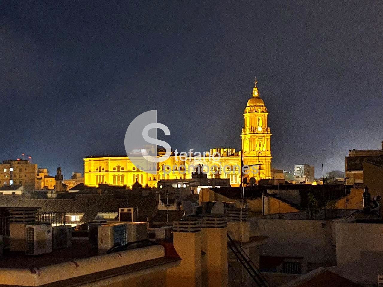 Vista exterior de Pis de lloguer en Málaga Capital amb Aire condicionat