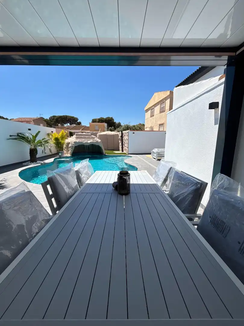 Terraza de Casa o chalet en venta en Cartagena con Aire acondicionado, Terraza y Piscina
