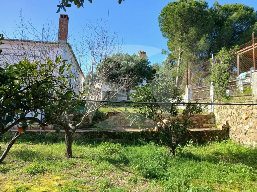 Jardí de Casa o xalet en venda en Cáceres amb Aire condicionat, Terrassa i Piscina