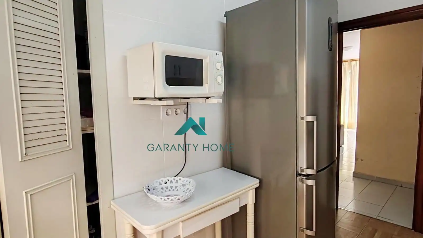 Cocina de Planta baja en venta en La Manga del Mar Menor con Jardín privado, Amueblado y Balcón