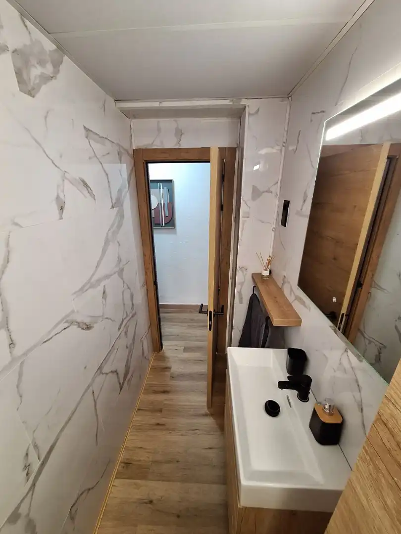 Baño de Piso de alquiler en Burjassot con Aire acondicionado, Amueblado y Horno