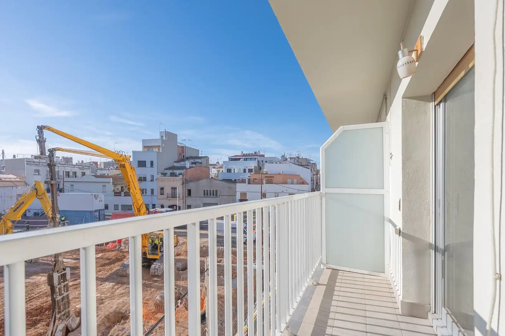 Balcony of Flat for sale in Vilanova i la Geltrú  with Heating, Furnished and Balcony