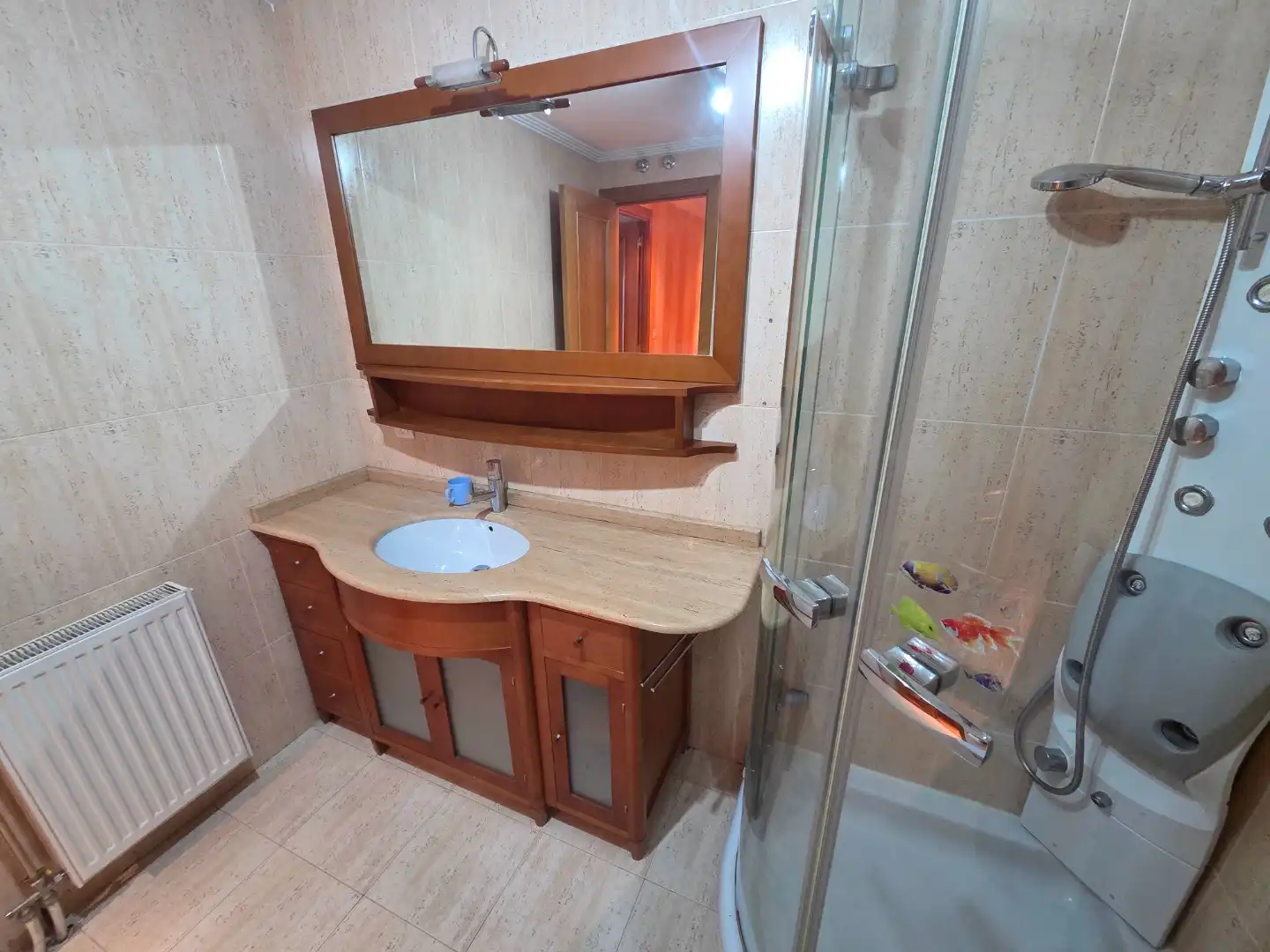 Bathroom of Flat for sale in Burgos  with Heating, Terrace and Storage room
