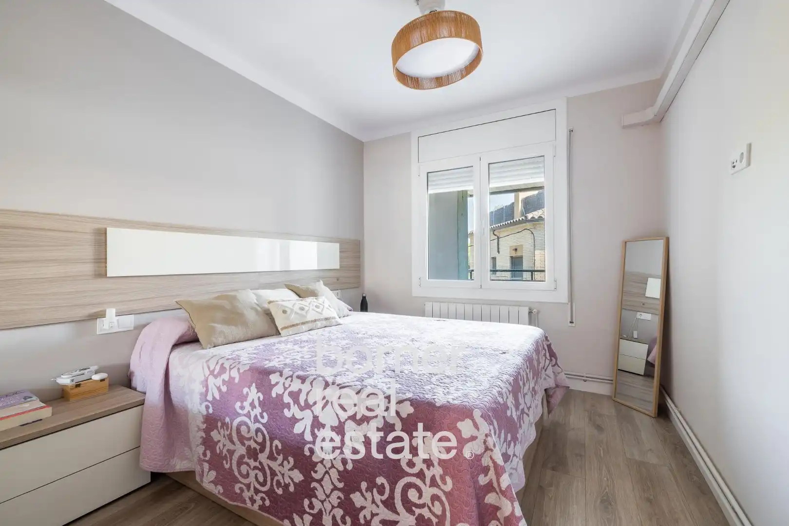 Schlafzimmer von Wohnung zum Verkauf in Rubí mit Heizung, Parkett und Balkon