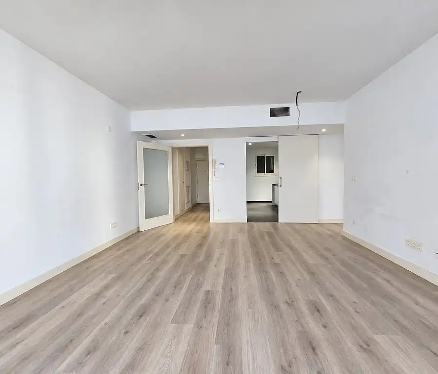 Sala d'estar de Pis en venda en Sarrià - Sant Gervasi
