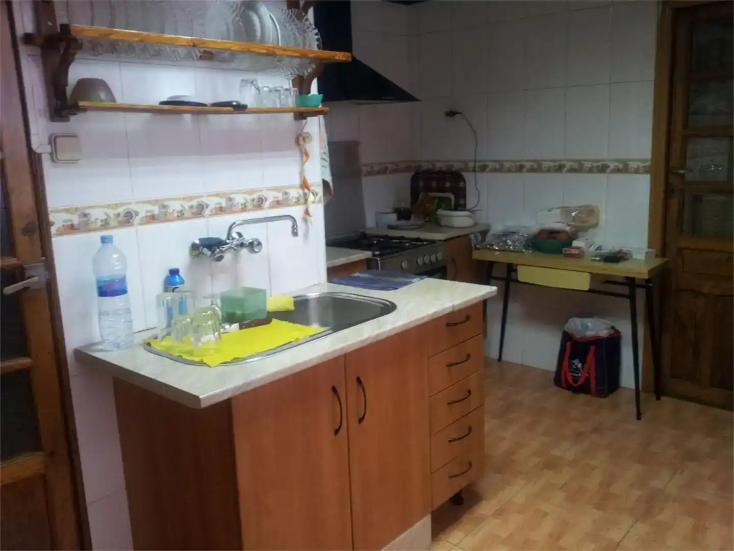 Cuina de Casa adosada en venda en Albacete amb Parquet, Traster i Moblat