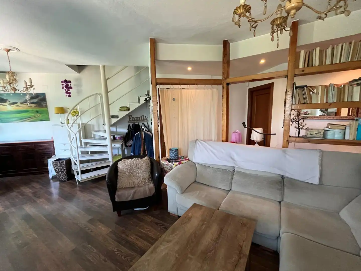 Sala de estar de Dúplex en venta en Pinto con Aire acondicionado, Calefacción y Parquet