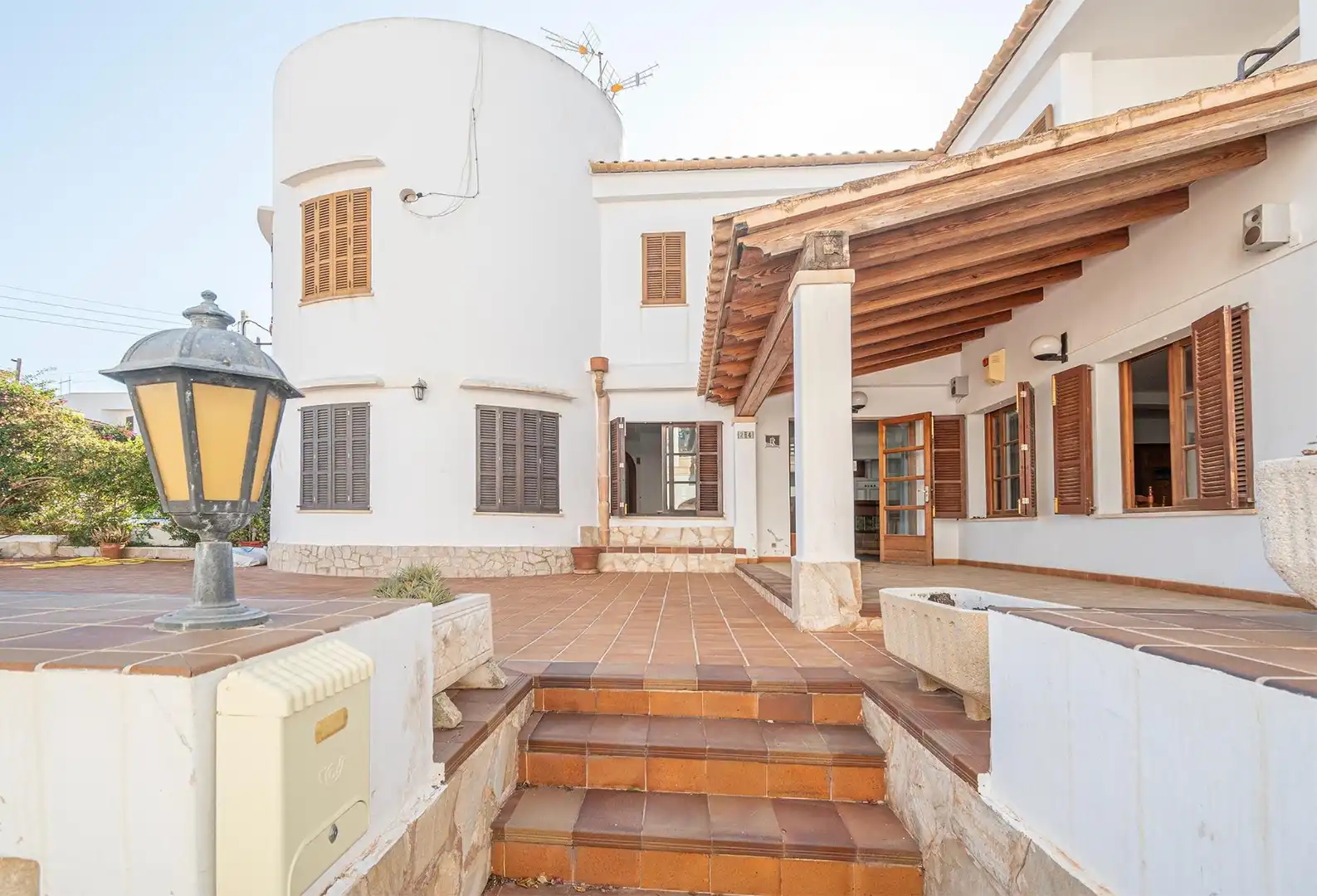 Vista exterior de Local en venta en Santanyí