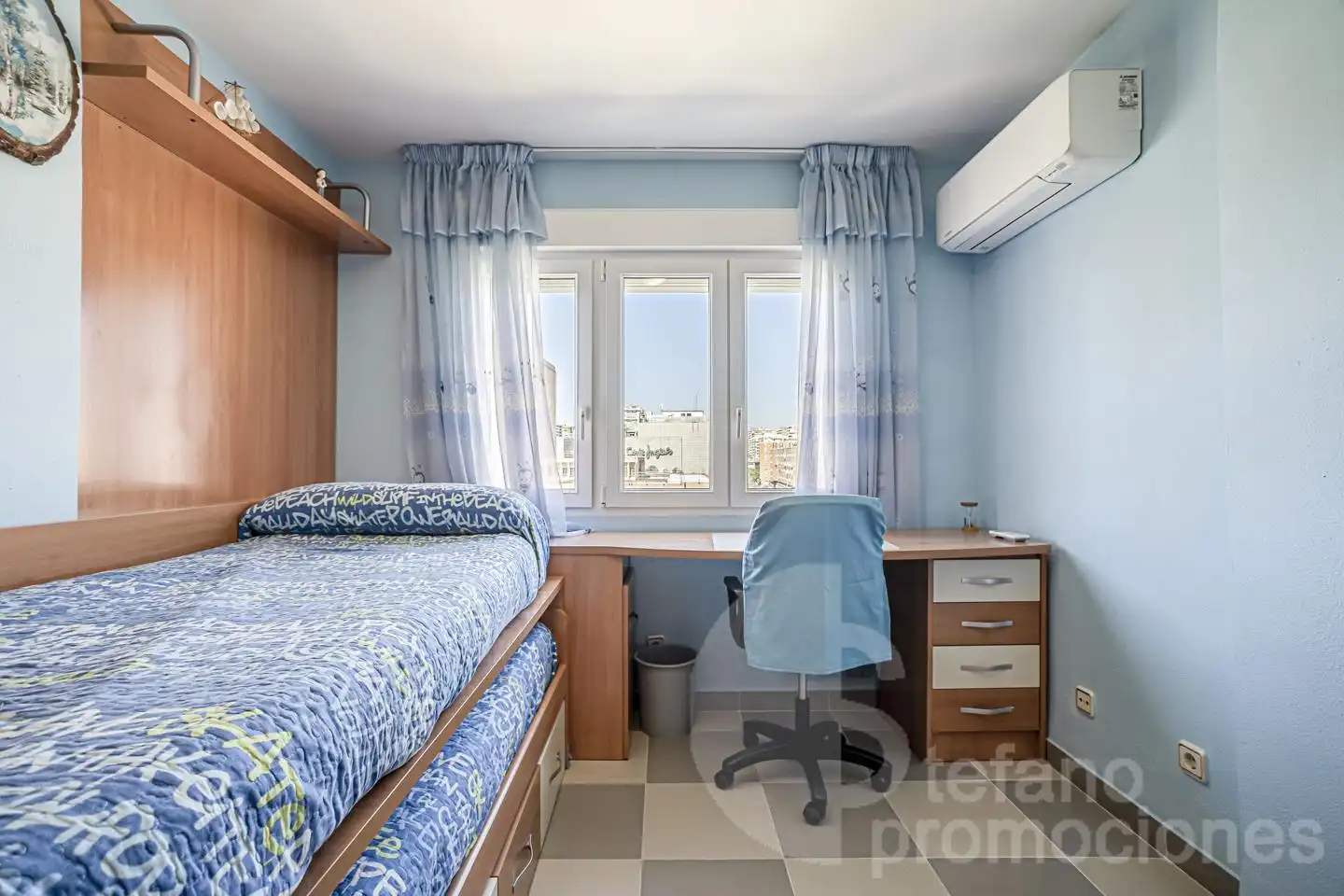 Habitación de Piso de alquiler en Málaga con Aire acondicionado, Terraza y Amueblado