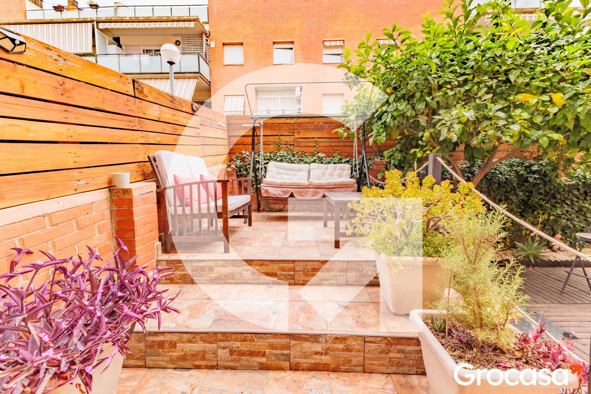 Terrace of Planta baja for sale in Terrassa  with Air Conditioner, Heating and Terrace