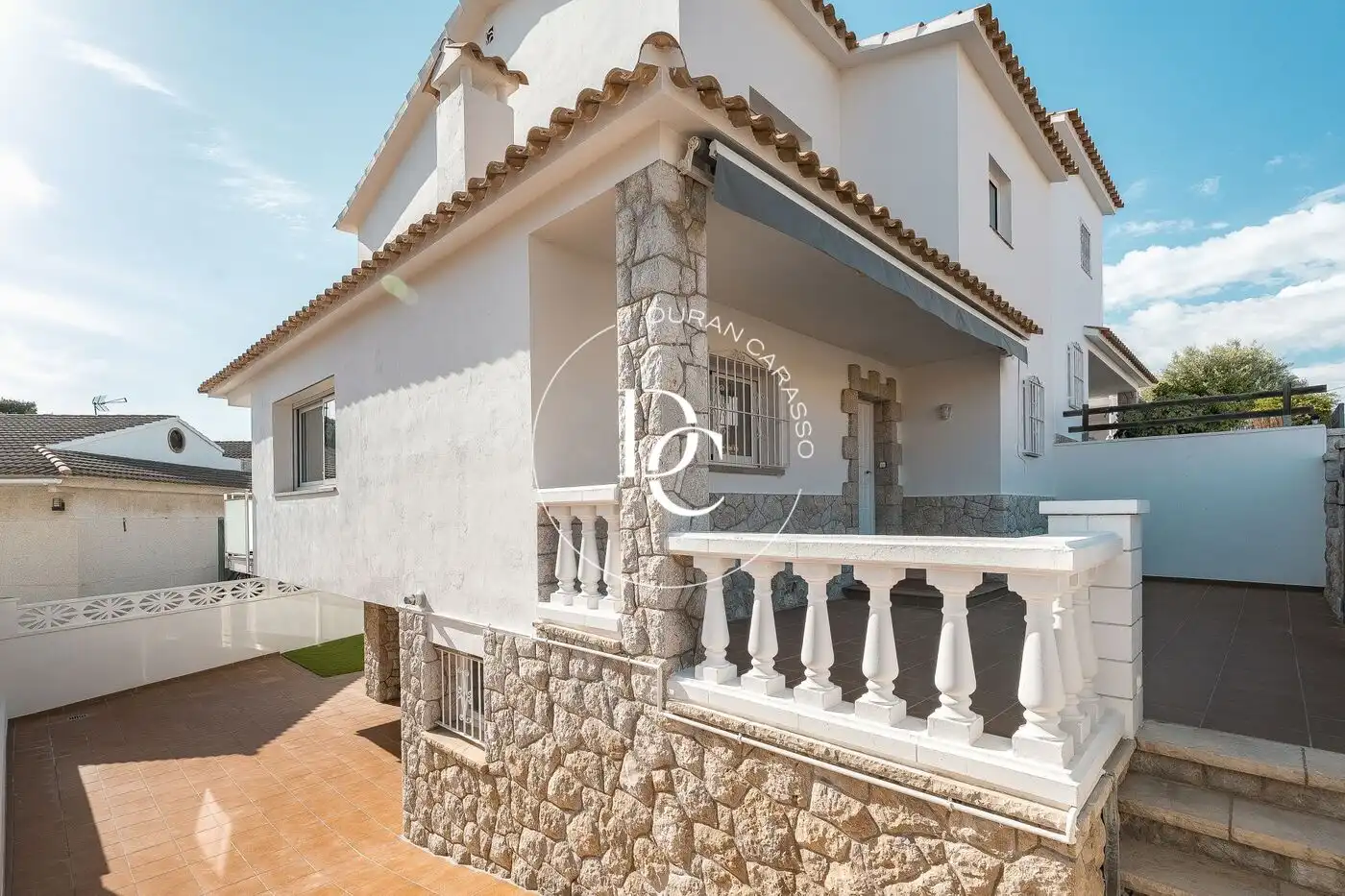Exterior view of Houses for sale in Sant Pere de Ribes  with Heating, Private garden and Terrace