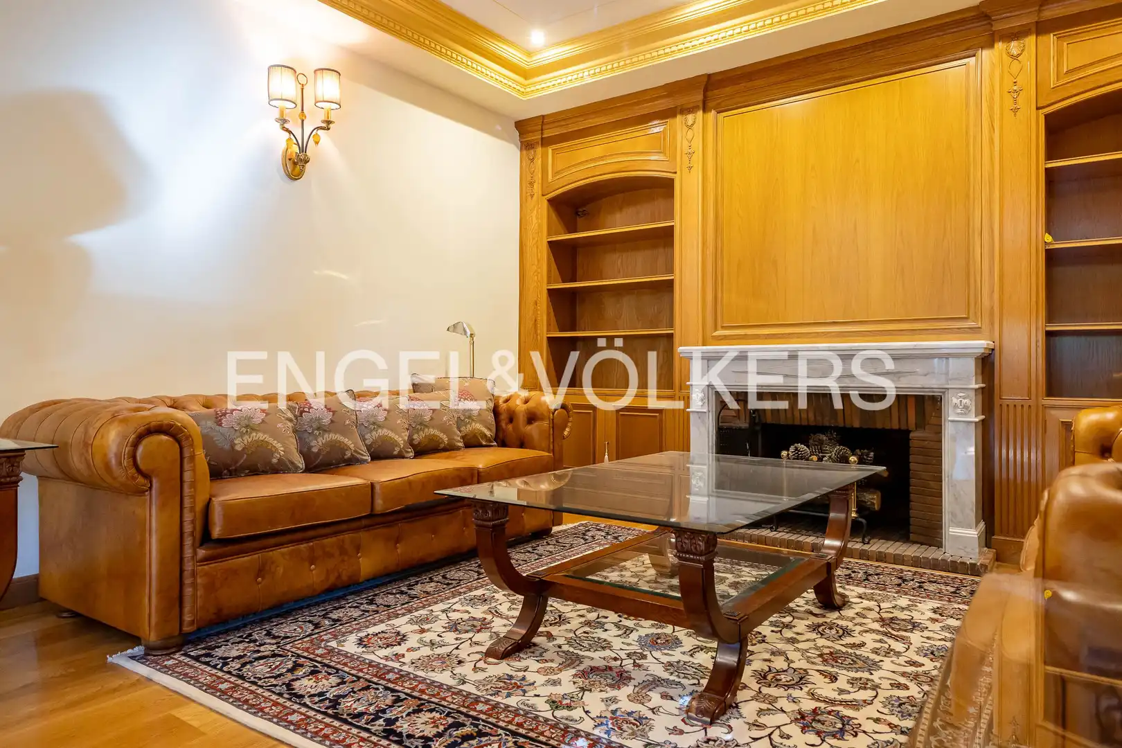 Sala d'estar de Casa o xalet de lloguer en Madrid amb Aire condicionat, Calefacció i Jardí privat