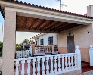 Vista exterior de Casa o xalet en venda en Lorca amb Aire condicionat, Jardí privat i Terrassa
