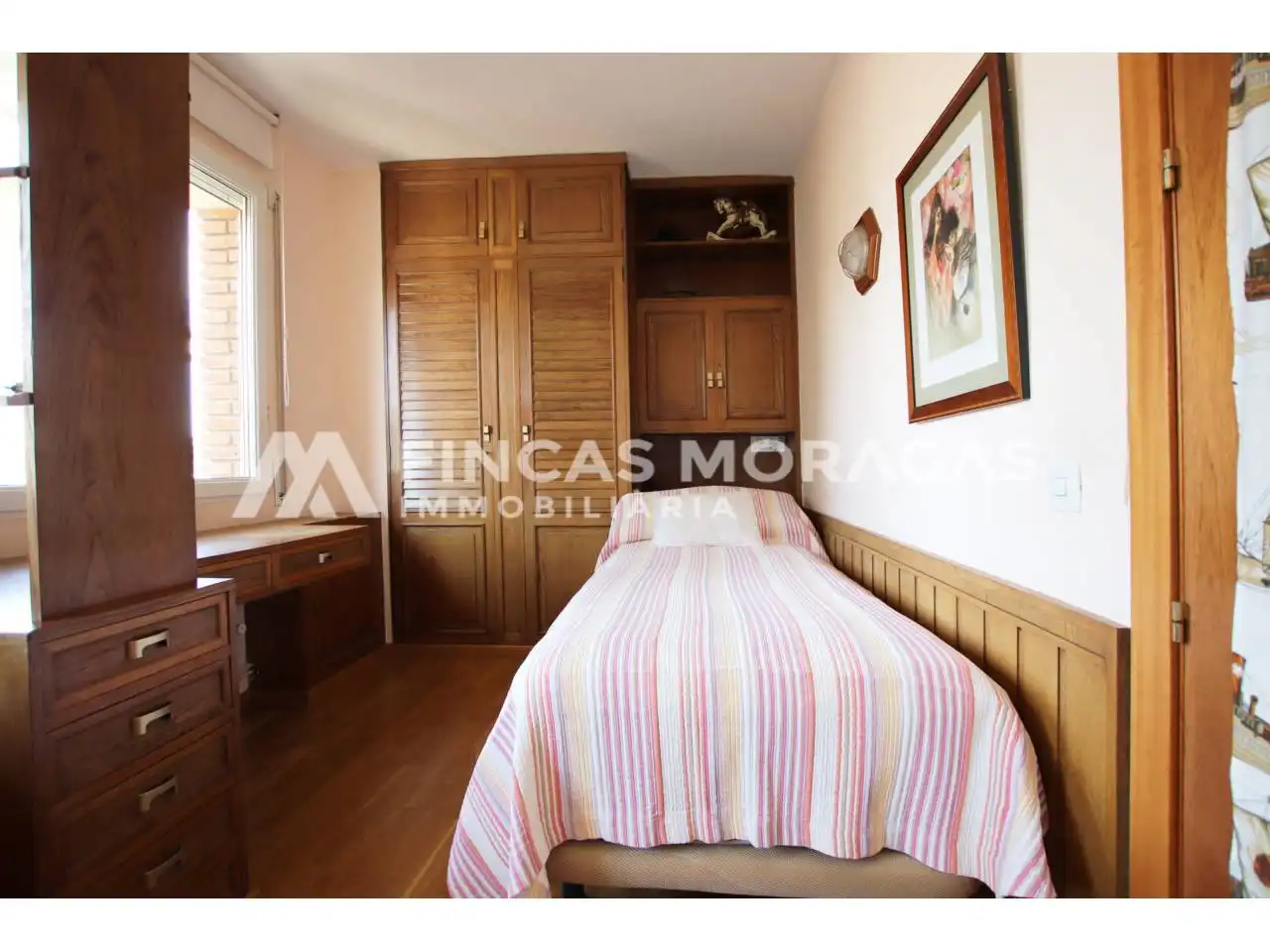 Bedroom of Attic for sale in Sant Cugat del Vallès  with Air Conditioner, Heating and Parquet flooring