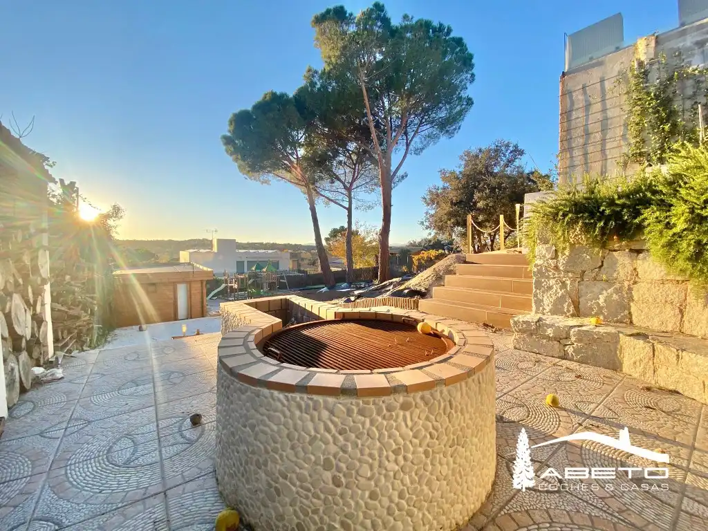 Terrasse von Haus oder Chalet zur Miete in Algete