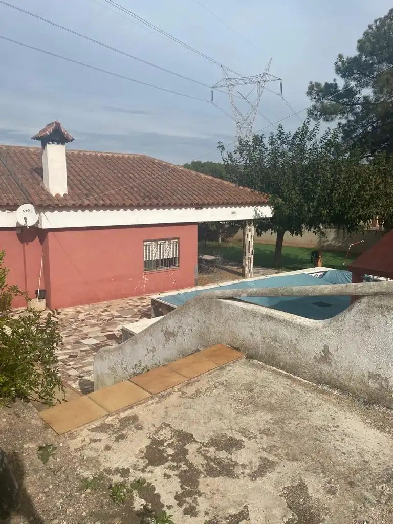 Piscina de Casa o xalet en venda en La Pobla de Tornesa amb Jardí privat, Terrassa i Traster