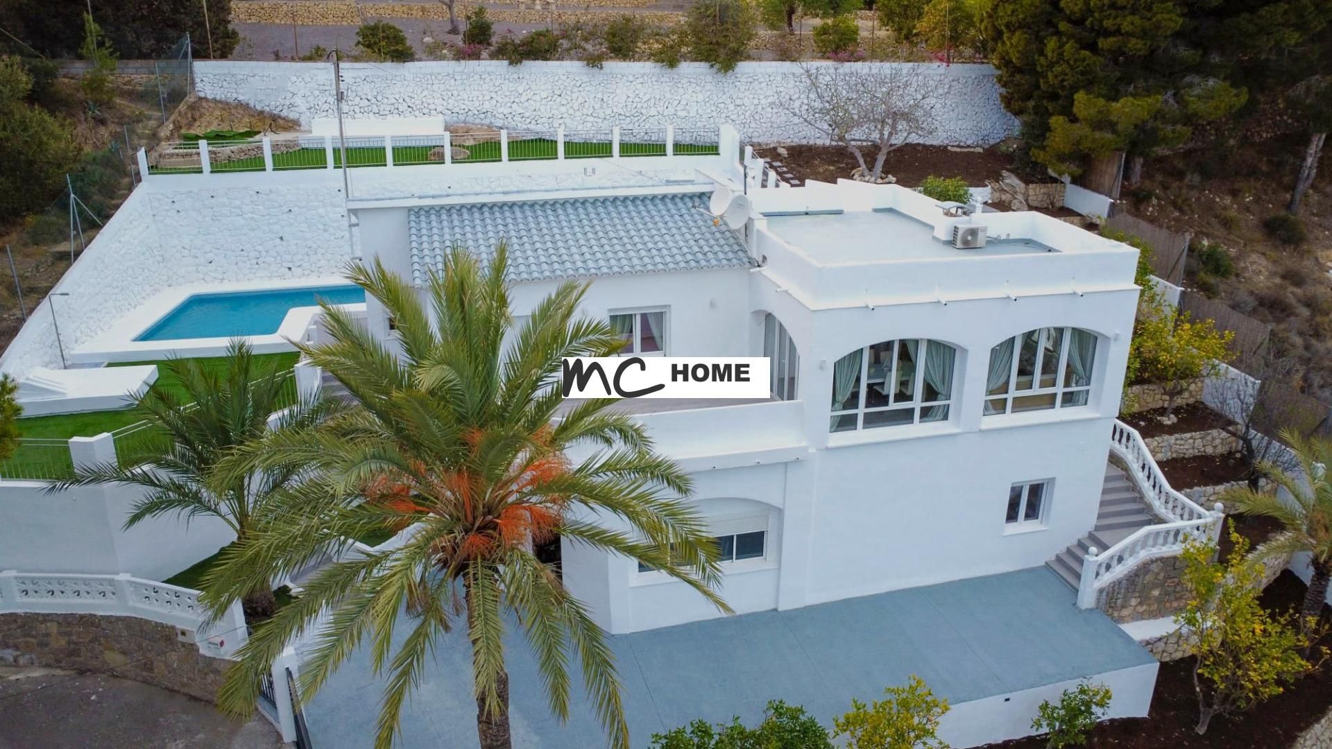 Exterior view of House or chalet for sale in Altea  with Air Conditioner, Heating and Private garden