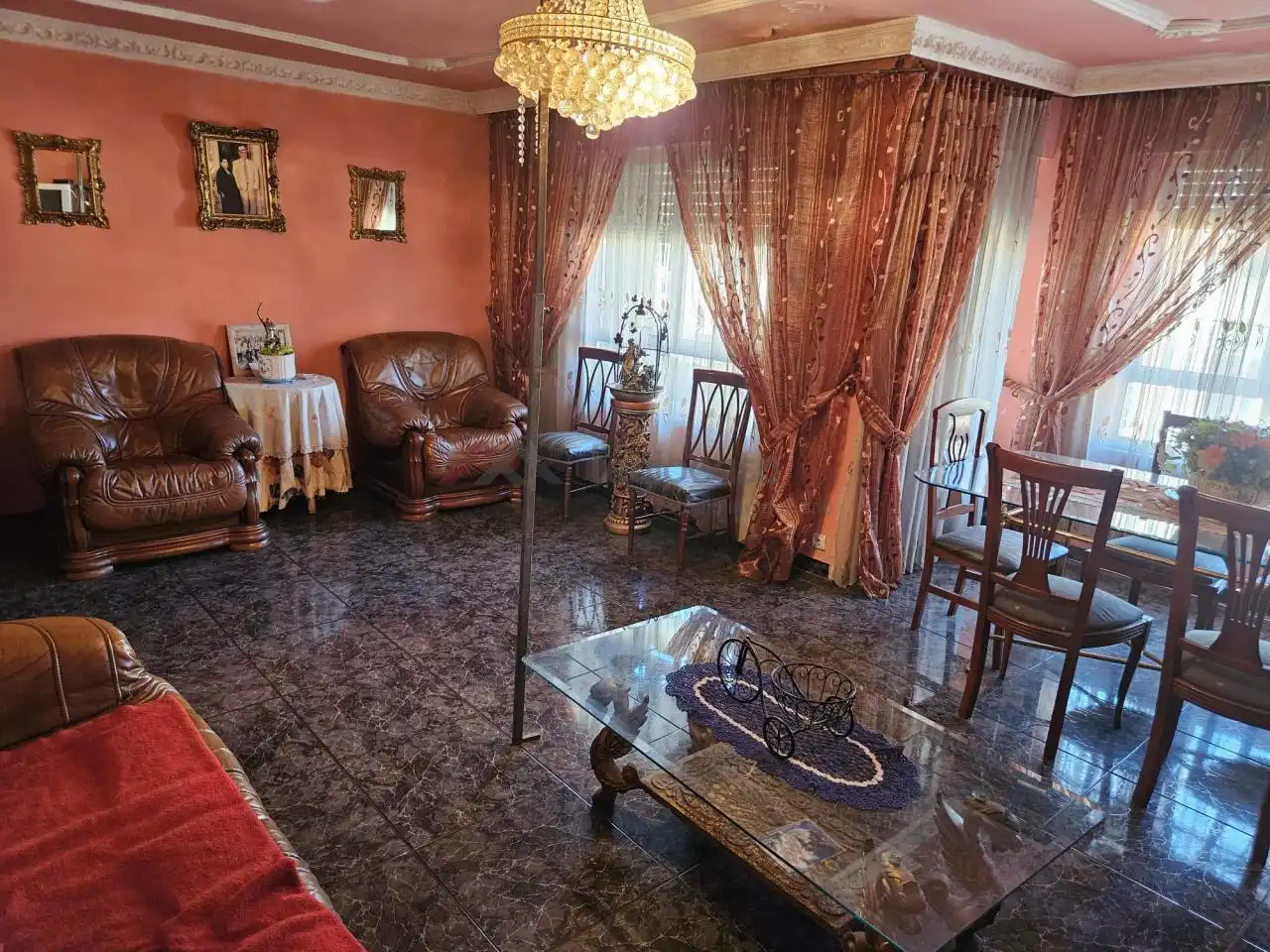 Wohnzimmer von Wohnung zum Verkauf in San Andrés del Rabanedo mit Heizung und Terrasse