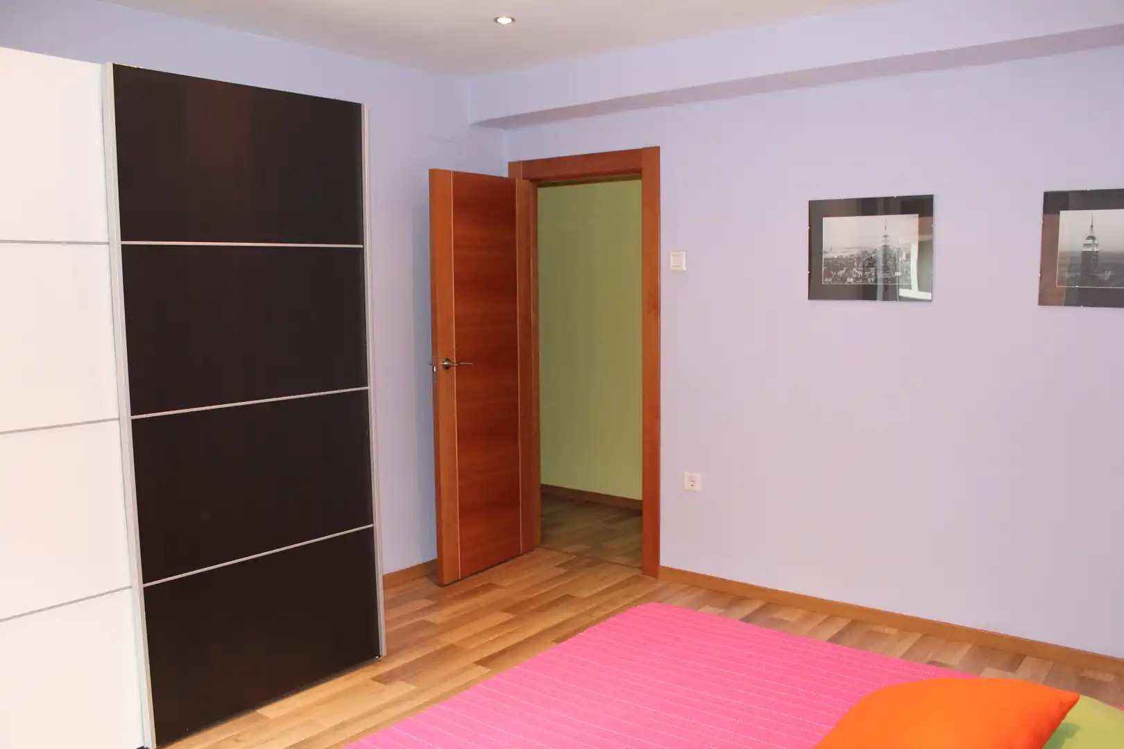 Schlafzimmer von Wohnung zum Verkauf in Mieres (Asturias) mit Heizung, Abstellraum und Möbliert