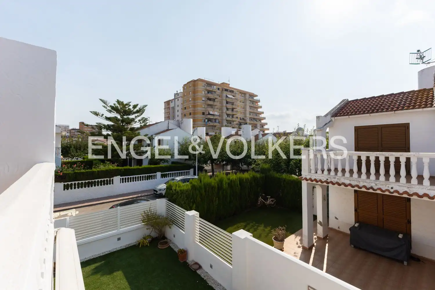 Terrassa de Casa adosada en venda en Oropesa del Mar / Orpesa amb Calefacció, Jardí privat i Terrassa