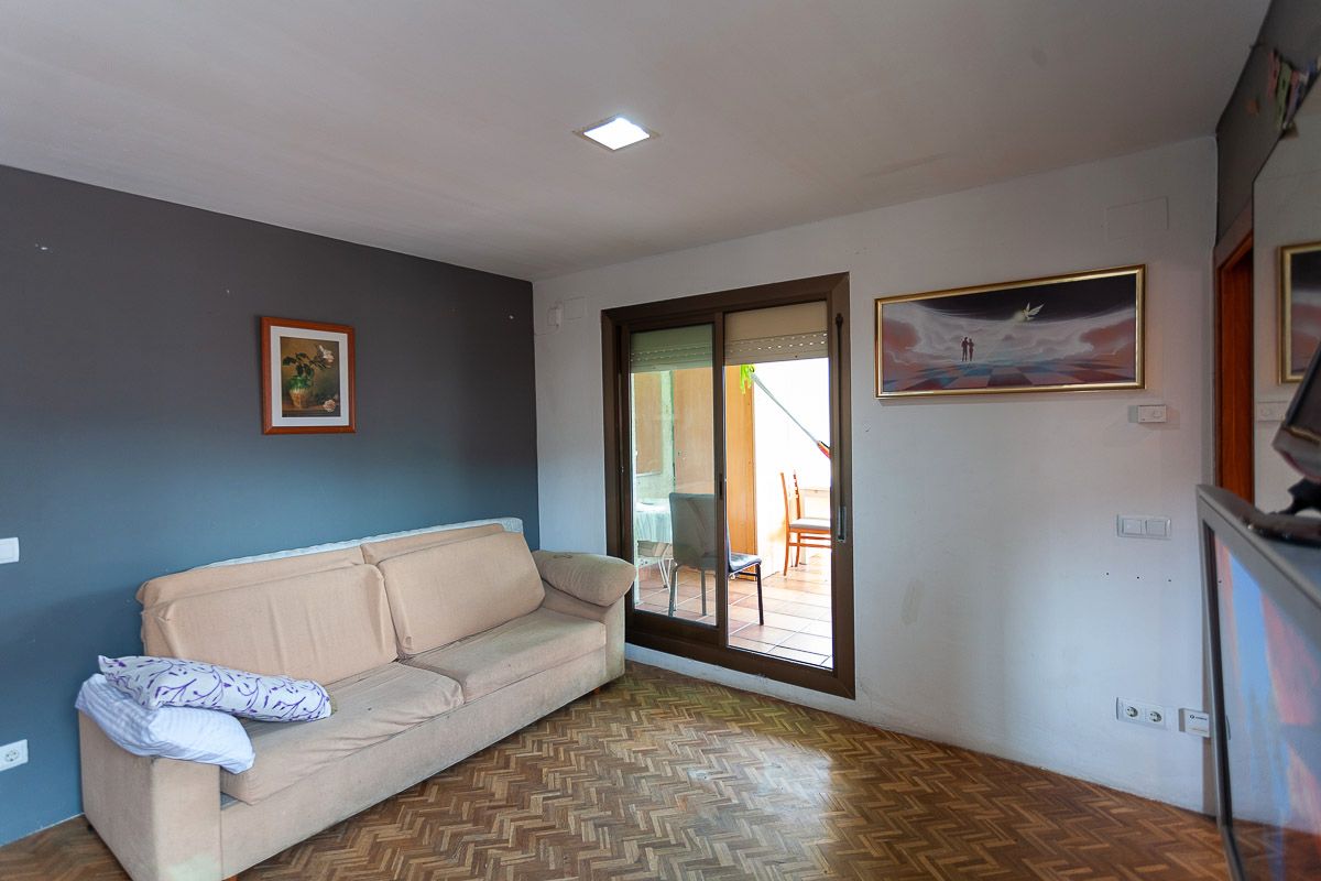 Living room of Attic for sale in  Barcelona Capital  with Terrace and Storage room