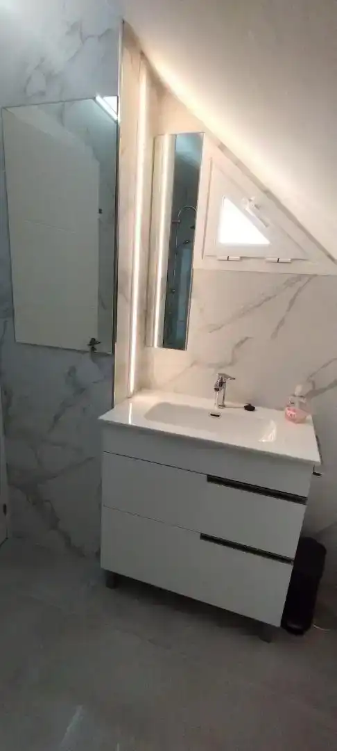 Bathroom of Flat for rent in Úbeda  with Air Conditioner, Furnished and Washing machine