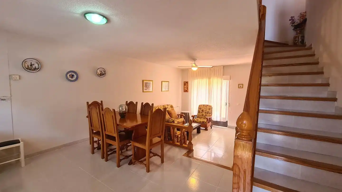 Dining room of Houses for sale in La Adrada   with Private garden, Storage room and Balcony