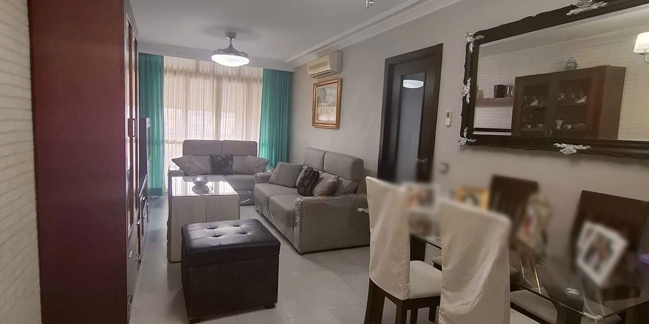 Sala d'estar de Pis en venda en Málaga Capital amb Aire condicionat, Calefacció i Terrassa