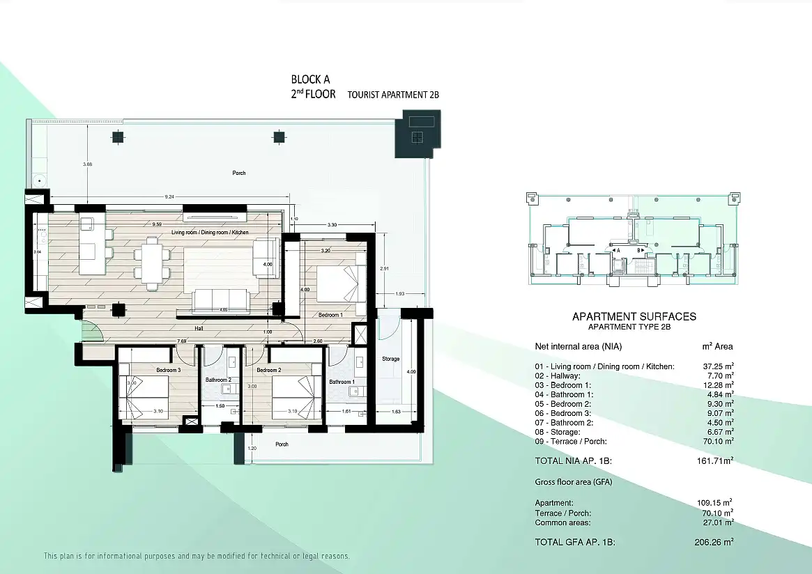 Appartement compact avec terrasse à vendre à Los Narejos - Punta Calera, imagen 21