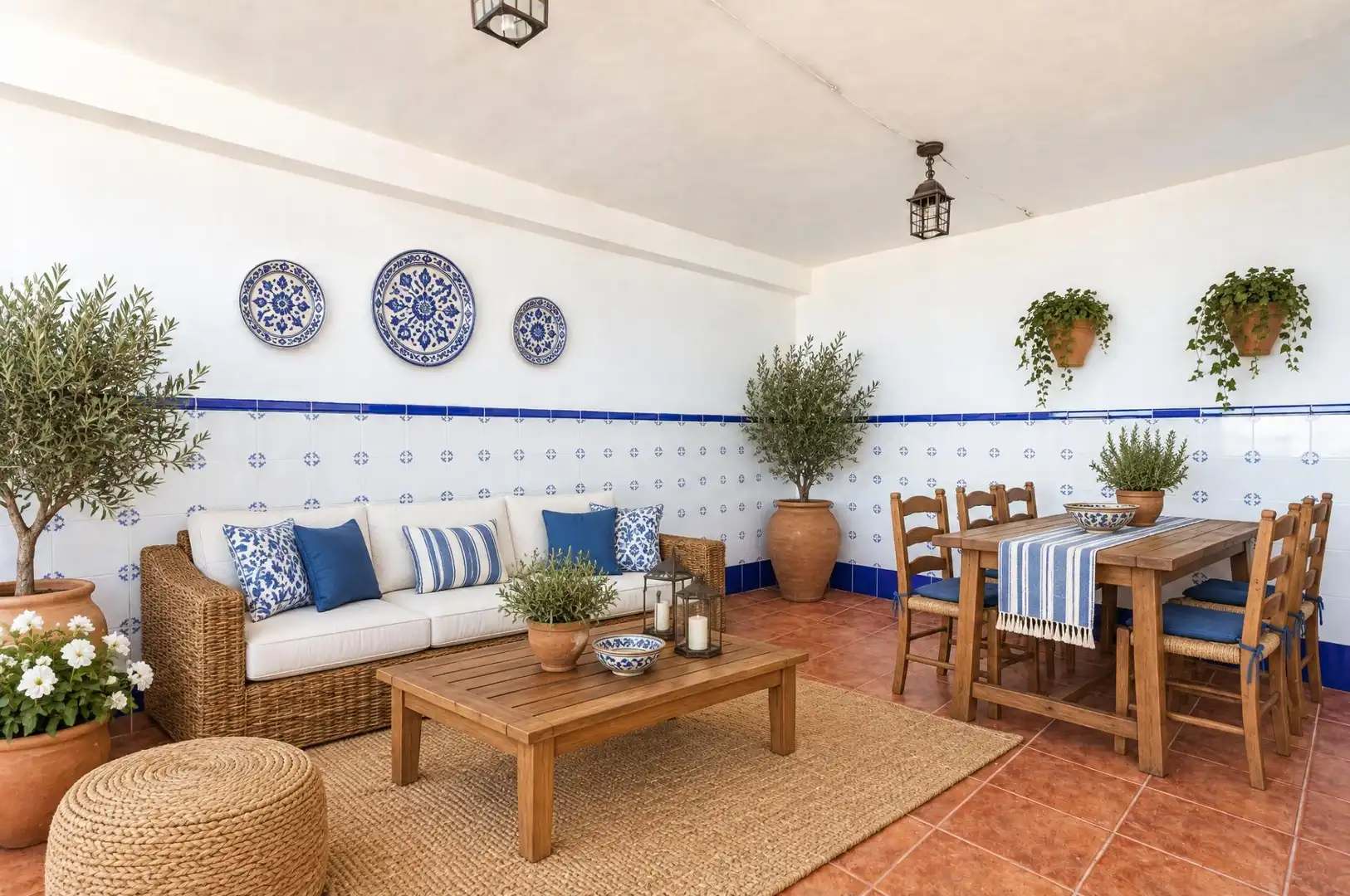 Terrassa de Casa o xalet en venda en Turís amb Aire condicionat, Jardí privat i Terrassa