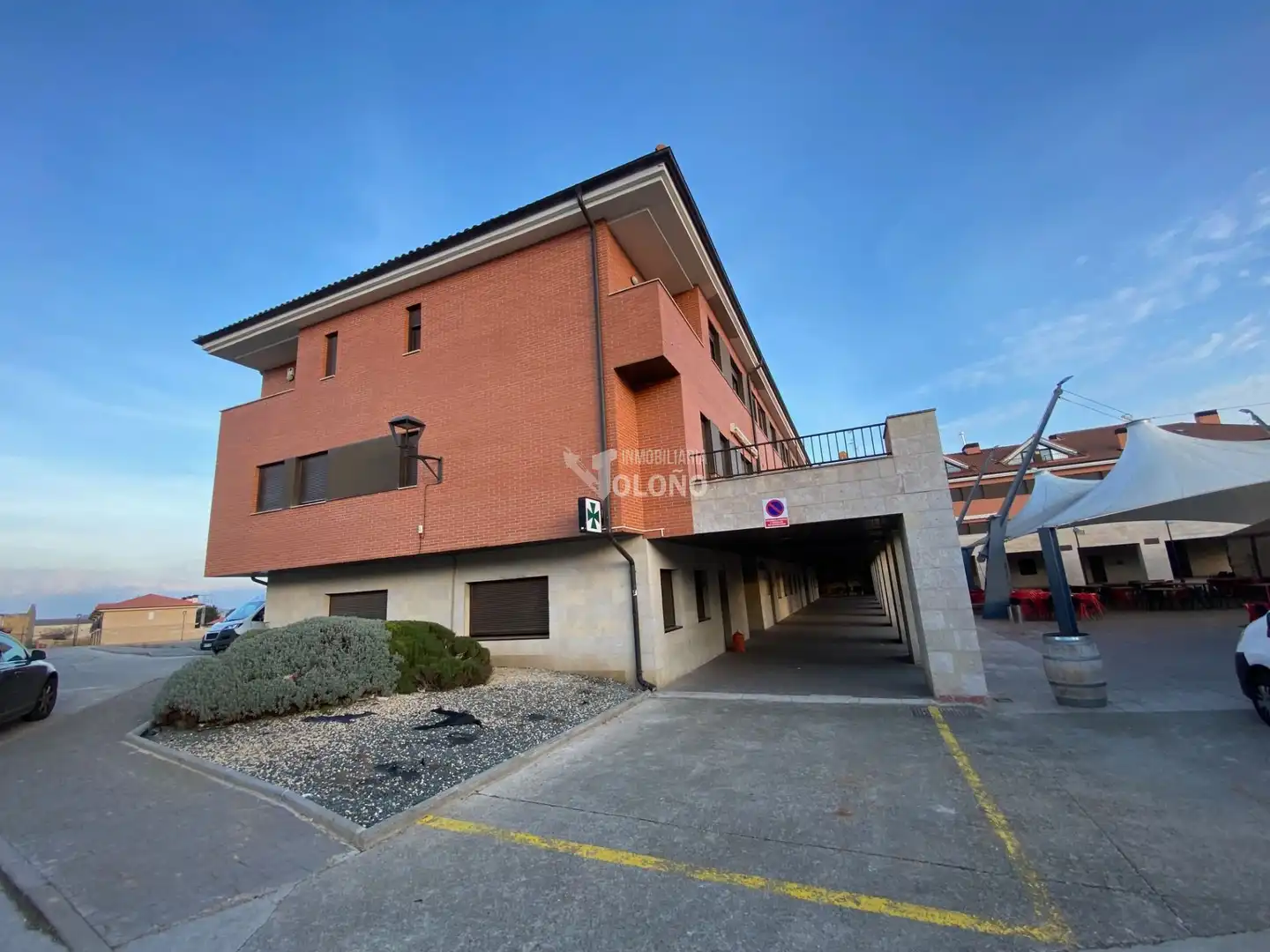 Exterior view of Duplexes for sale in Zarratón  with Heating, Parquet flooring and Terrace
